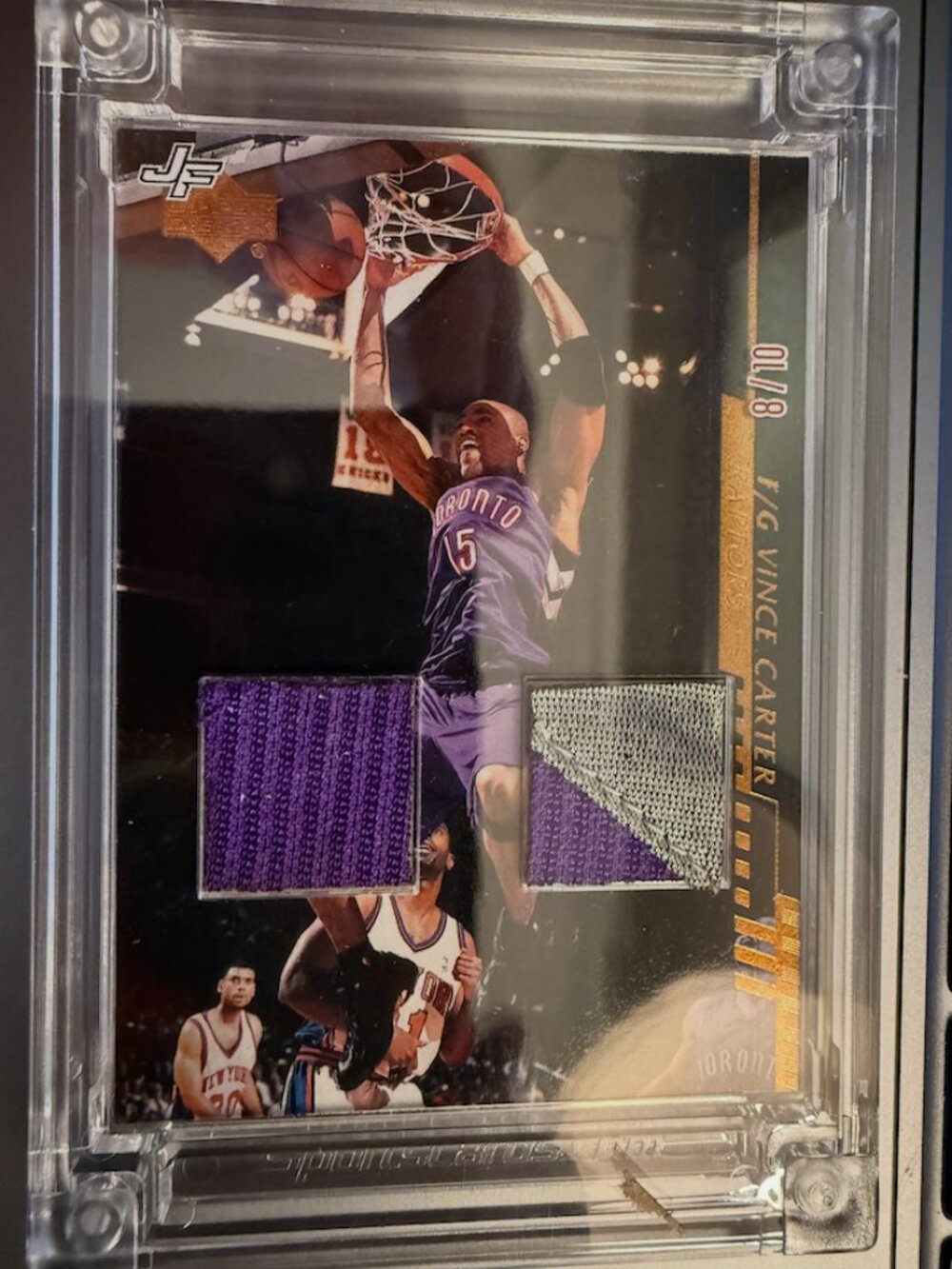 Vince Carter 162 | Upper Deck | Jersey Fusion | 8/10